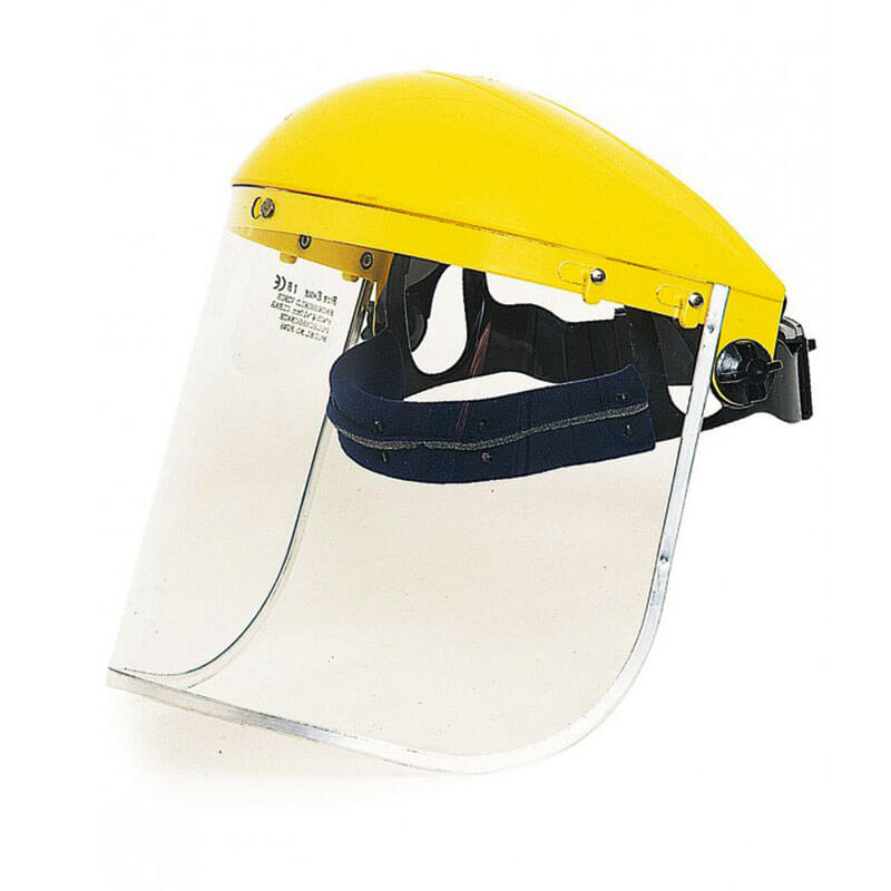 Face Shield Visor Polycarbonate – Ratchet Headgear