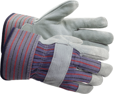 Safety Jogger Black Leather Work Gloves